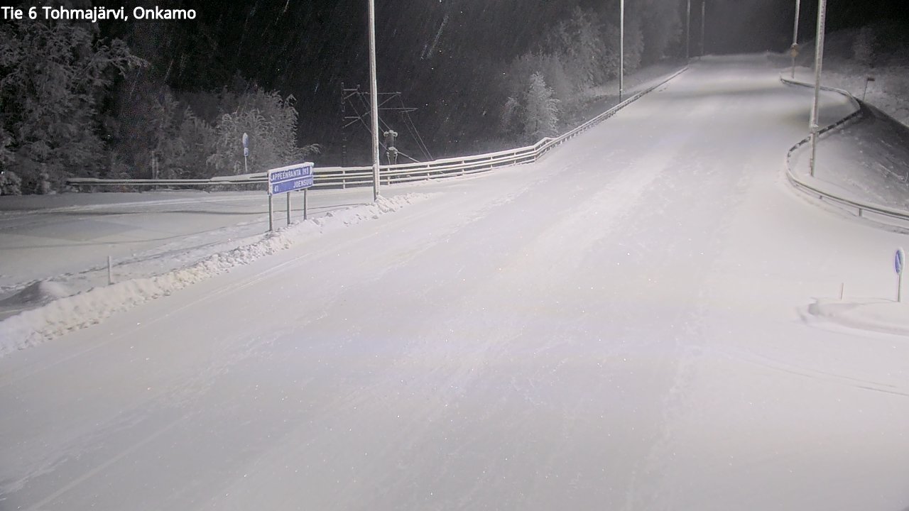 Kelikamerat Kuva Tie 6 Tohmajärvi, Onkamo, Tohmajärvi, Pohjois-Karjala