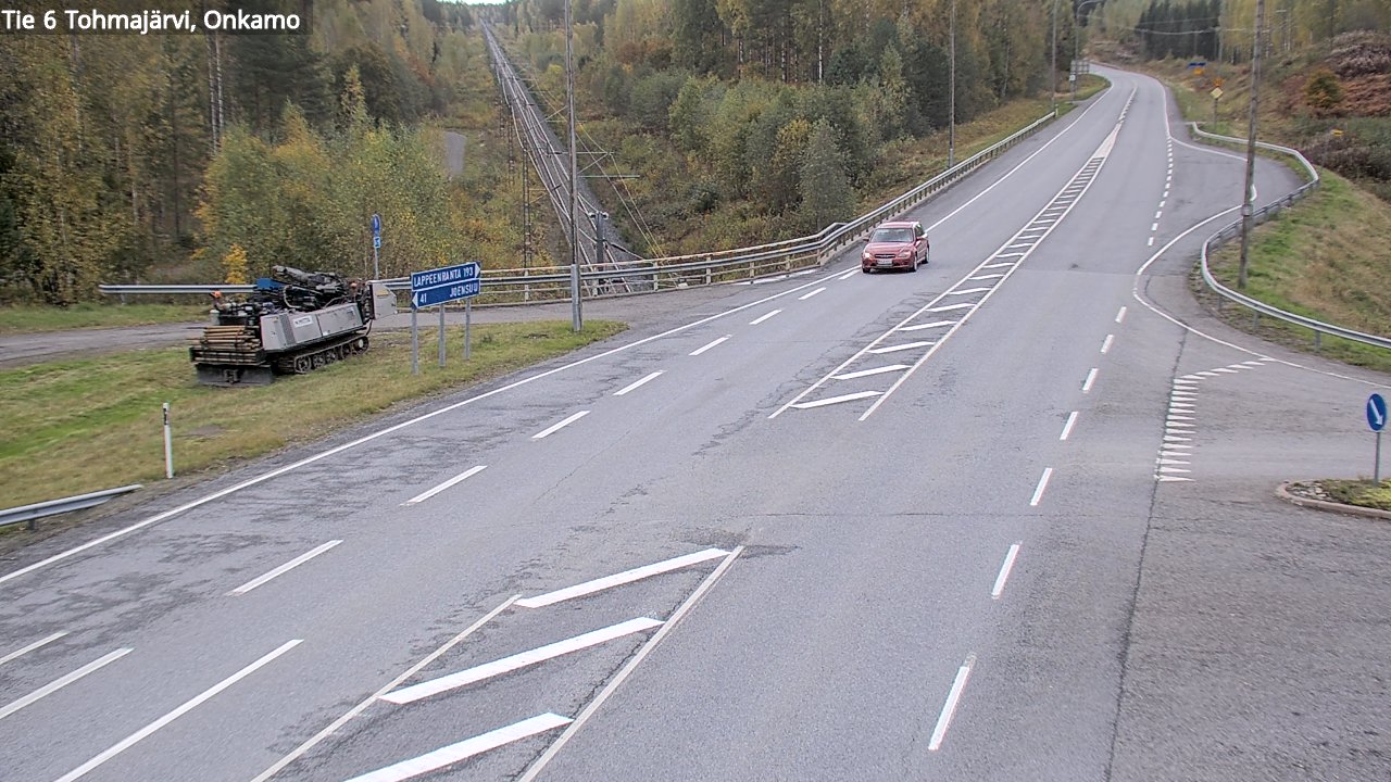 Kelikamerat Kuva Tie 6 Tohmajärvi, Onkamo, Tohmajärvi, Pohjois-Karjala