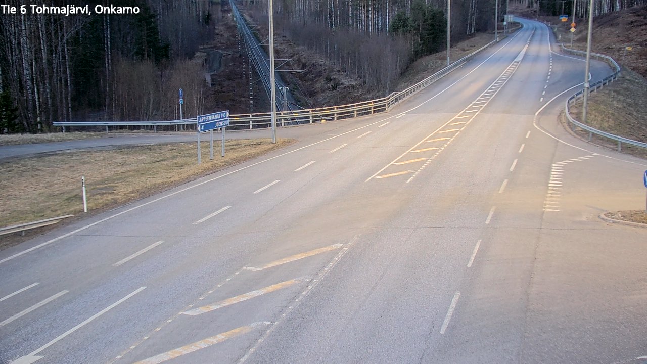 Kelikamerat Kuva Tie 6 Tohmajärvi, Onkamo, Tohmajärvi, Pohjois-Karjala