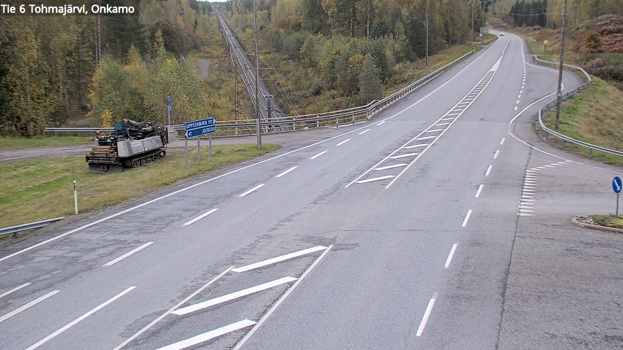 Kelikamerat Kuva Tie 6 Tohmajärvi, Onkamo, Tohmajärvi, Pohjois-Karjala