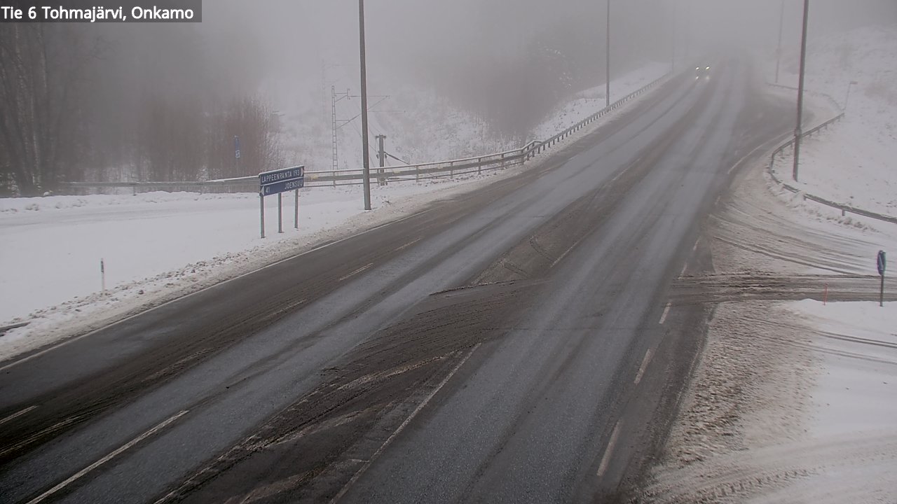 Weather Camera Image Road 6 Tohmajärvi, Onkamo, Tohmajärvi, Pohjois-Karjala