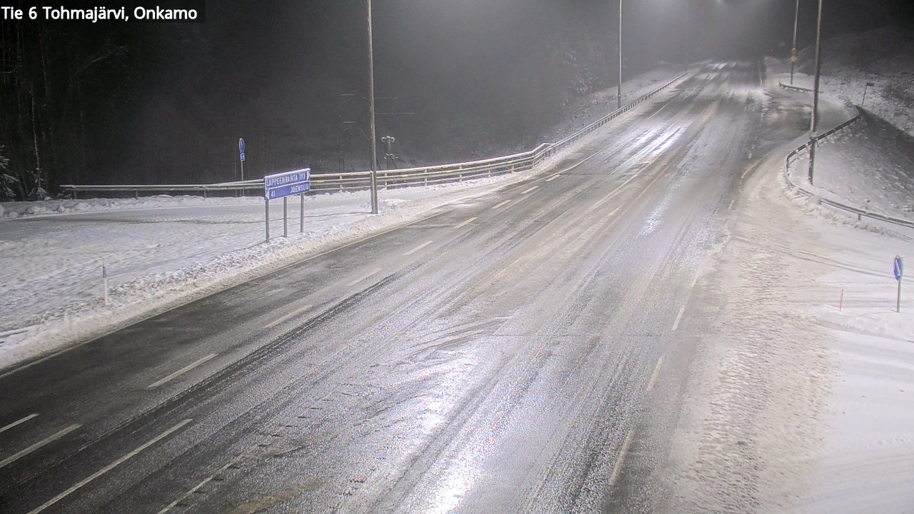 Weather Camera Image Road 6 Tohmajärvi, Onkamo, Tohmajärvi, Pohjois-Karjala