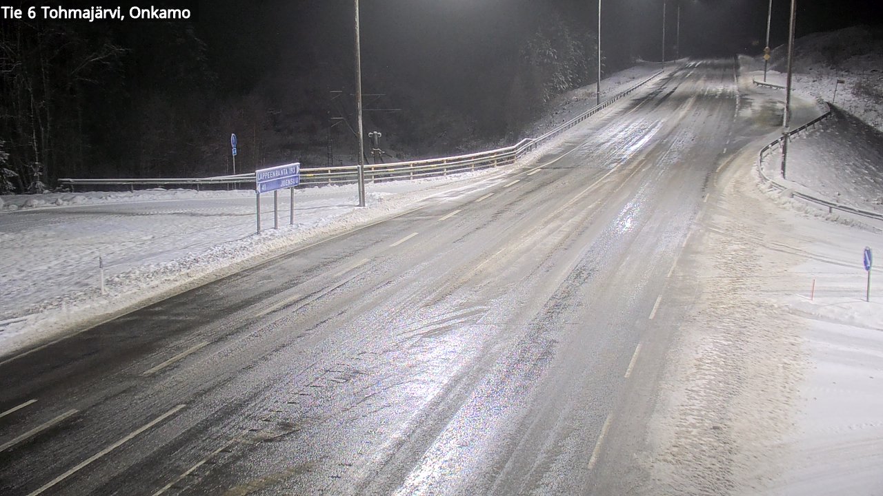 Weather Camera Image Road 6 Tohmajärvi, Onkamo, Tohmajärvi, Pohjois-Karjala