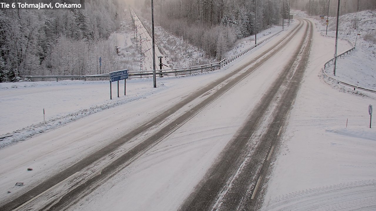 Kelikamerat Kuva Tie 6 Tohmajärvi, Onkamo, Tohmajärvi, Pohjois-Karjala