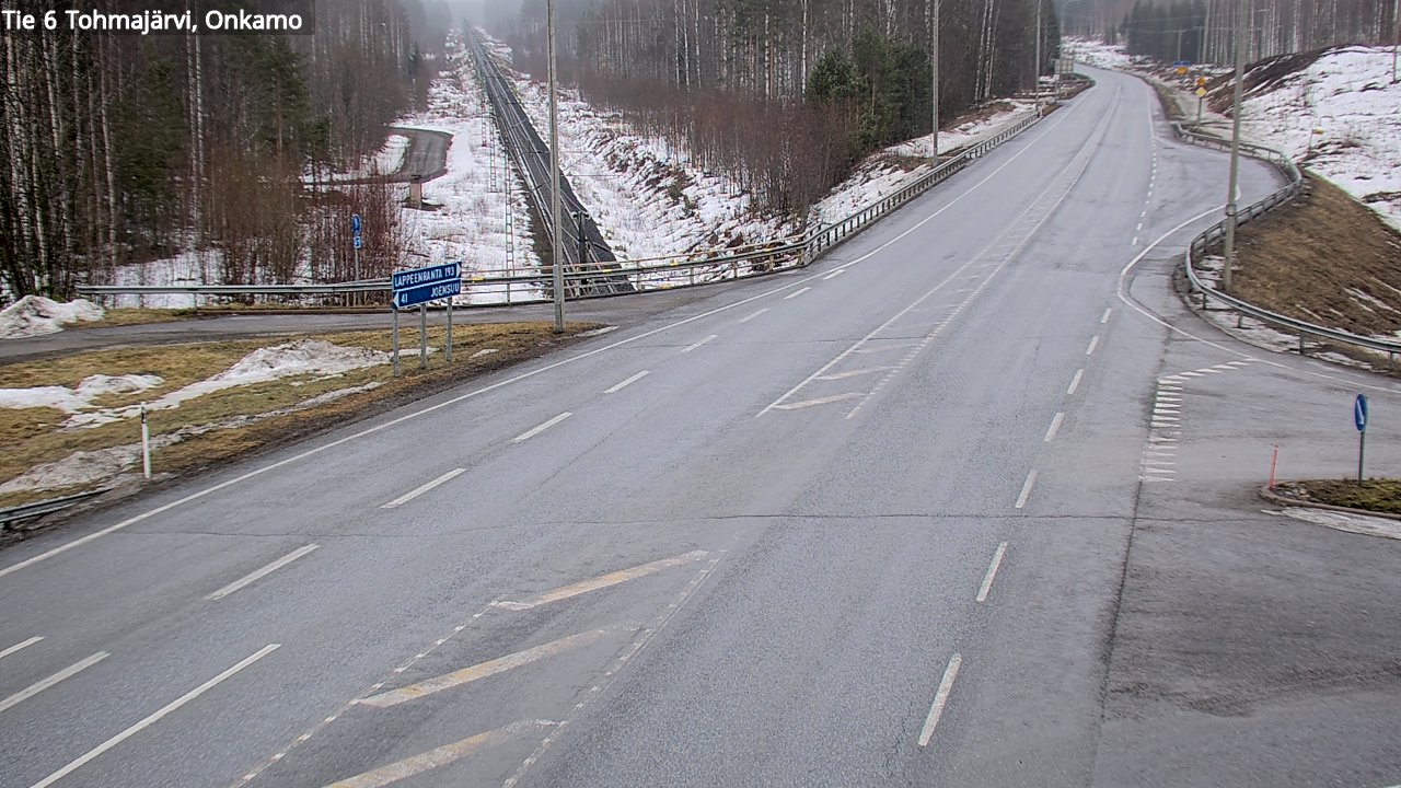 Kelikamerat Kuva Tie 6 Tohmajärvi, Onkamo, Tohmajärvi, Pohjois-Karjala