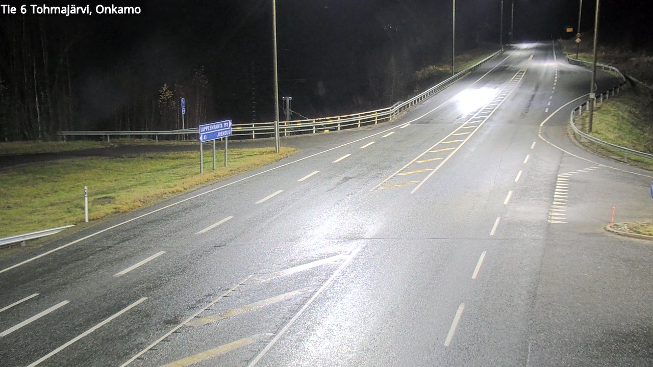 Kelikamerat Kuva Tie 6 Tohmajärvi, Onkamo, Tohmajärvi, Pohjois-Karjala