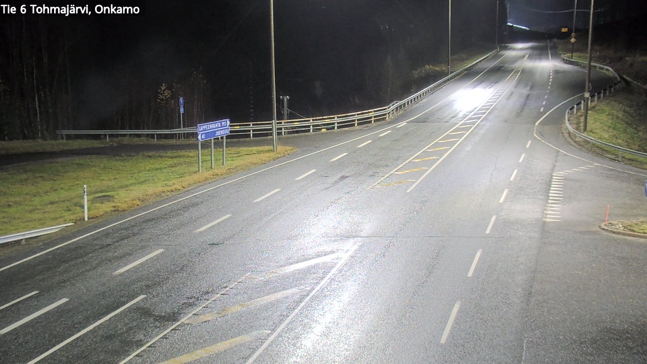 Kelikamerat Kuva Tie 6 Tohmajärvi, Onkamo, Tohmajärvi, Pohjois-Karjala