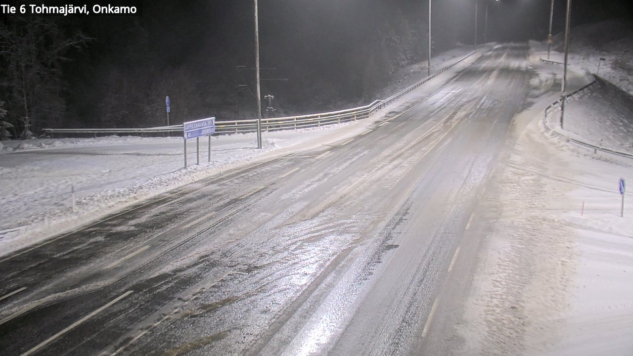 Weather Camera Image Road 6 Tohmajärvi, Onkamo, Tohmajärvi, Pohjois-Karjala