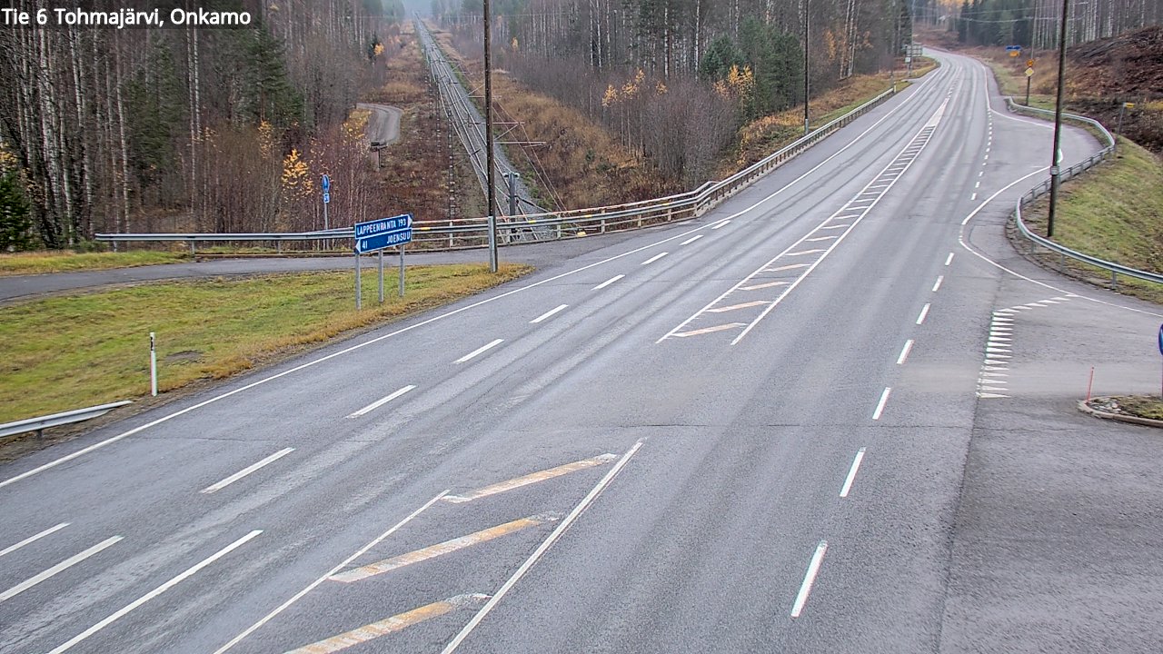 Kelikamerat Kuva Tie 6 Tohmajärvi, Onkamo, Tohmajärvi, Pohjois-Karjala