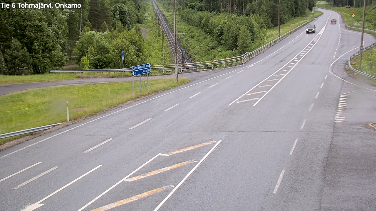 Kelikamerat Kuva Tie 6 Tohmajärvi, Onkamo, Tohmajärvi, Pohjois-Karjala