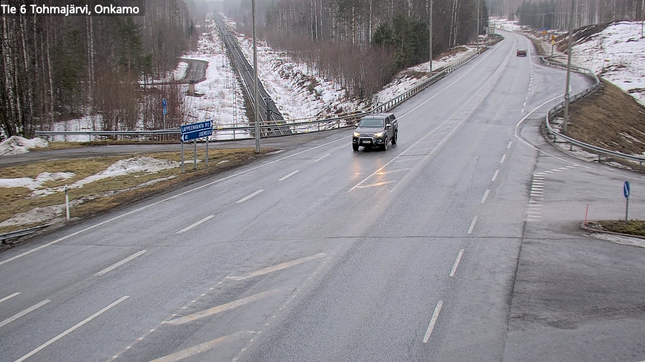 Kelikamerat Kuva Tie 6 Tohmajärvi, Onkamo, Tohmajärvi, Pohjois-Karjala
