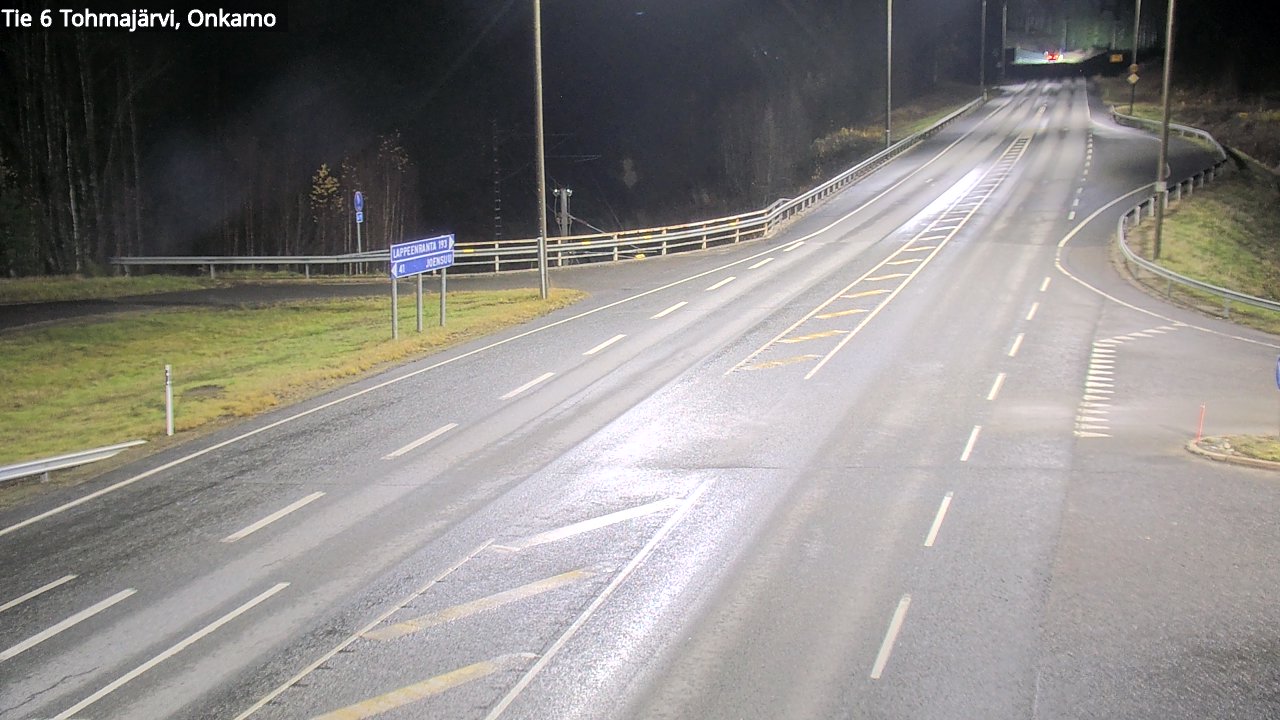 Kelikamerat Kuva Tie 6 Tohmajärvi, Onkamo, Tohmajärvi, Pohjois-Karjala