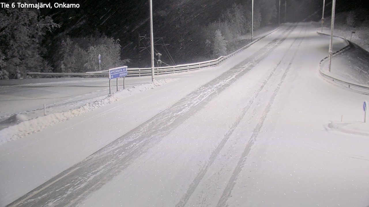 Kelikamerat Kuva Tie 6 Tohmajärvi, Onkamo, Tohmajärvi, Pohjois-Karjala