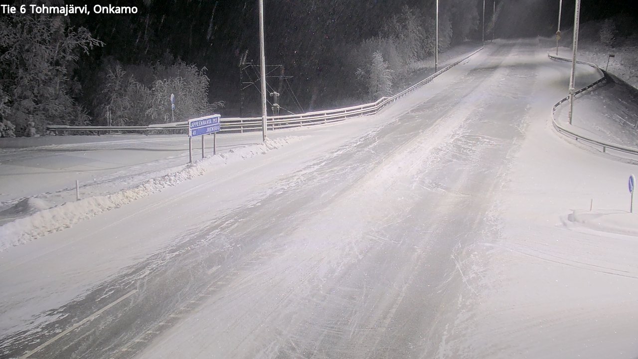 Kelikamerat Kuva Tie 6 Tohmajärvi, Onkamo, Tohmajärvi, Pohjois-Karjala