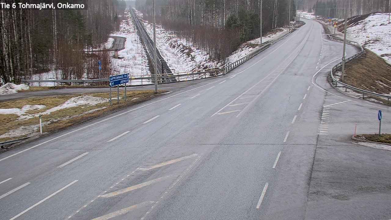Kelikamerat Kuva Tie 6 Tohmajärvi, Onkamo, Tohmajärvi, Pohjois-Karjala