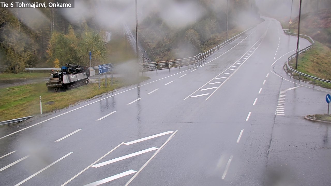 Weather Camera Image Road 6 Tohmajärvi, Onkamo, Tohmajärvi, Pohjois-Karjala