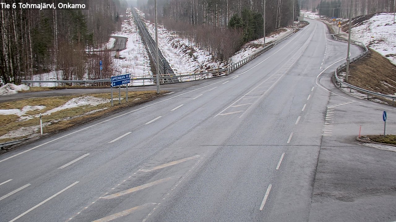 Kelikamerat Kuva Tie 6 Tohmajärvi, Onkamo, Tohmajärvi, Pohjois-Karjala