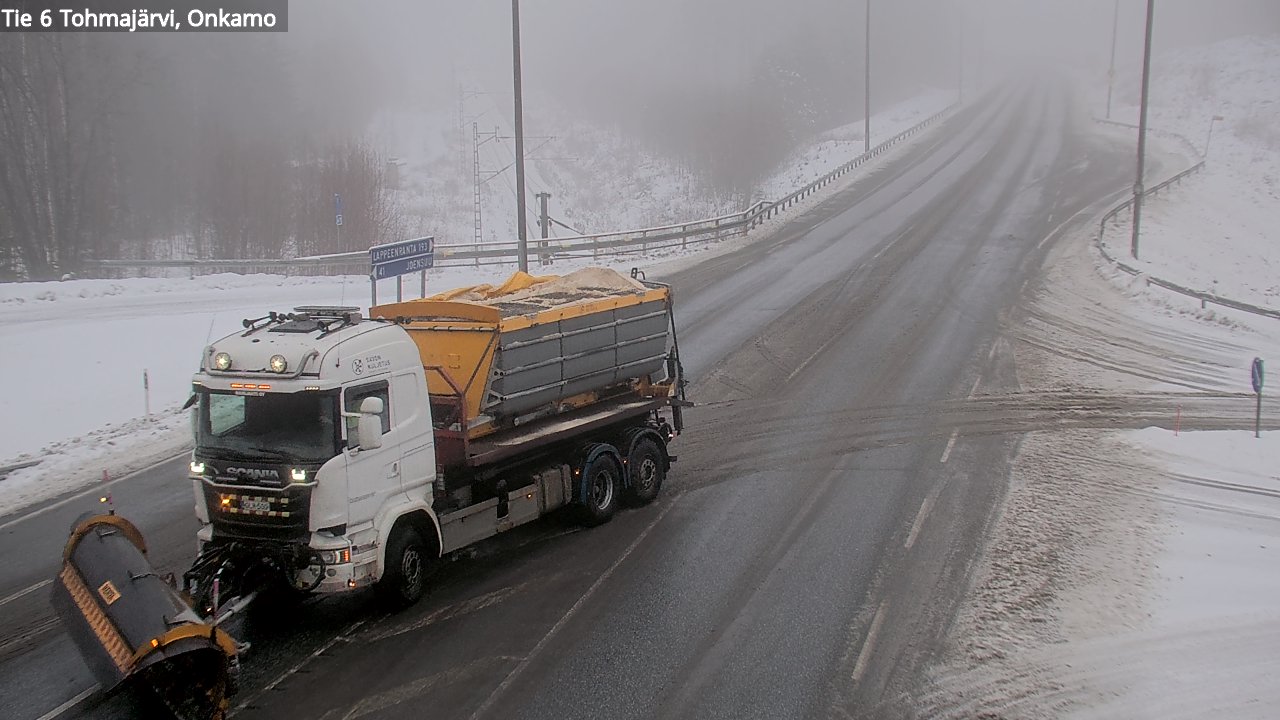 Weather Camera Image Road 6 Tohmajärvi, Onkamo, Tohmajärvi, Pohjois-Karjala