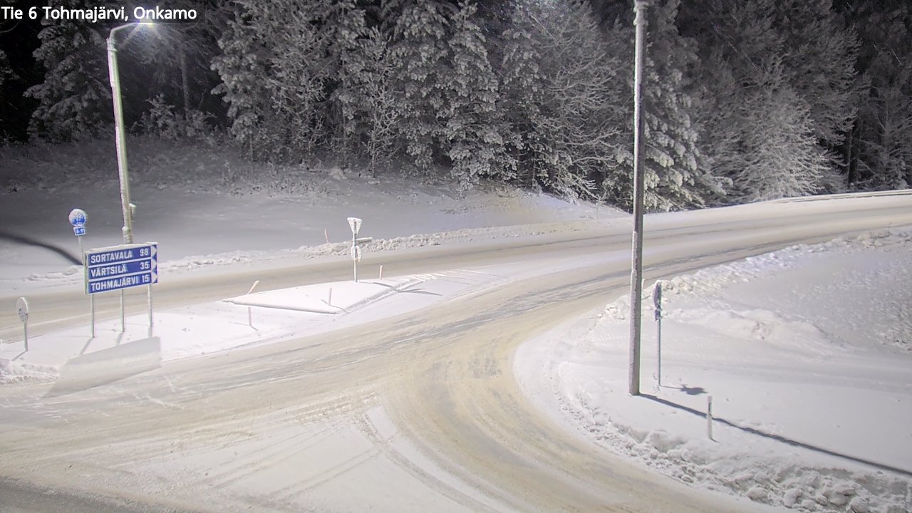 Kelikamerat Kuva Tie 6 Tohmajärvi, Onkamo, Tohmajärvi, Pohjois-Karjala