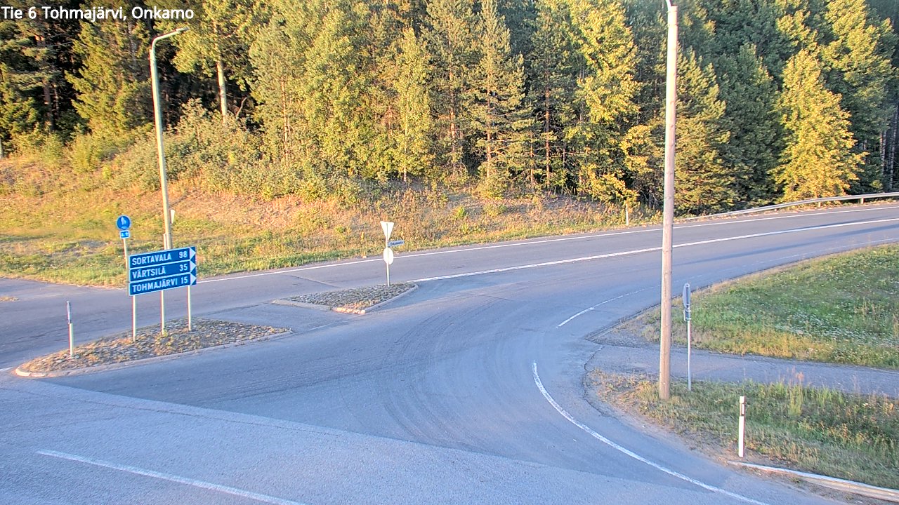 Kelikamerat Kuva Tie 6 Tohmajärvi, Onkamo, Tohmajärvi, Pohjois-Karjala