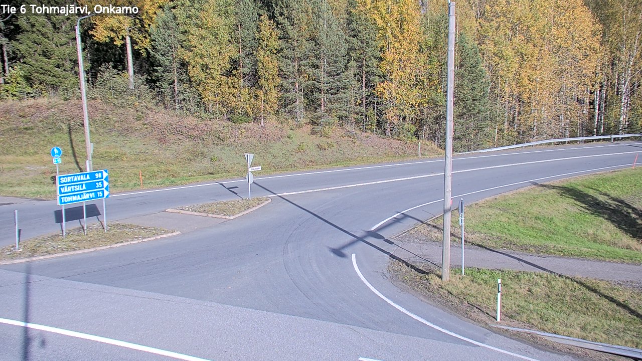 Kelikamerat Kuva Tie 6 Tohmajärvi, Onkamo, Tohmajärvi, Pohjois-Karjala