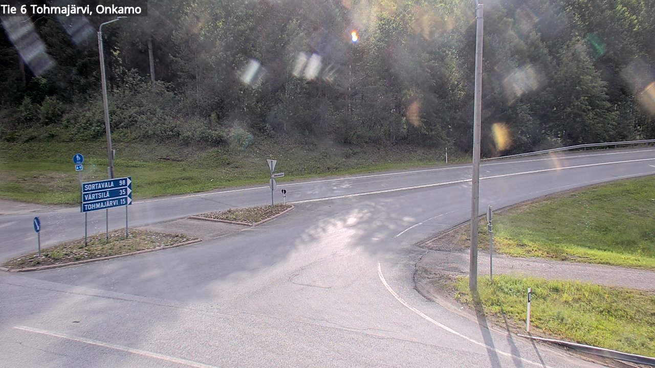 Weather Camera Image Road 6 Tohmajärvi, Onkamo, Tohmajärvi, Pohjois-Karjala