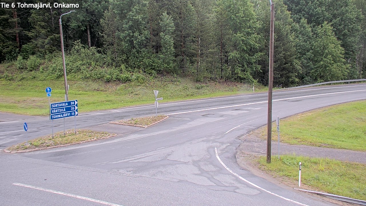 Weather Camera Image Road 6 Tohmajärvi, Onkamo, Tohmajärvi, Pohjois-Karjala