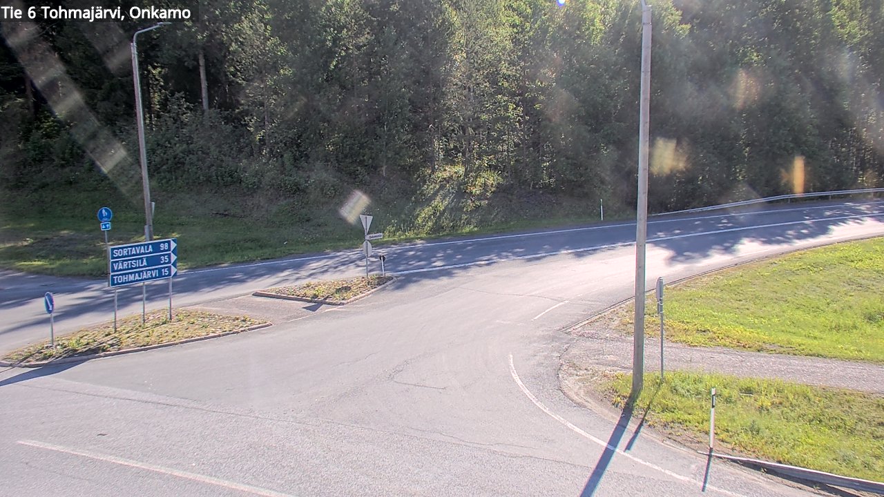 Weather Camera Image Road 6 Tohmajärvi, Onkamo, Tohmajärvi, Pohjois-Karjala