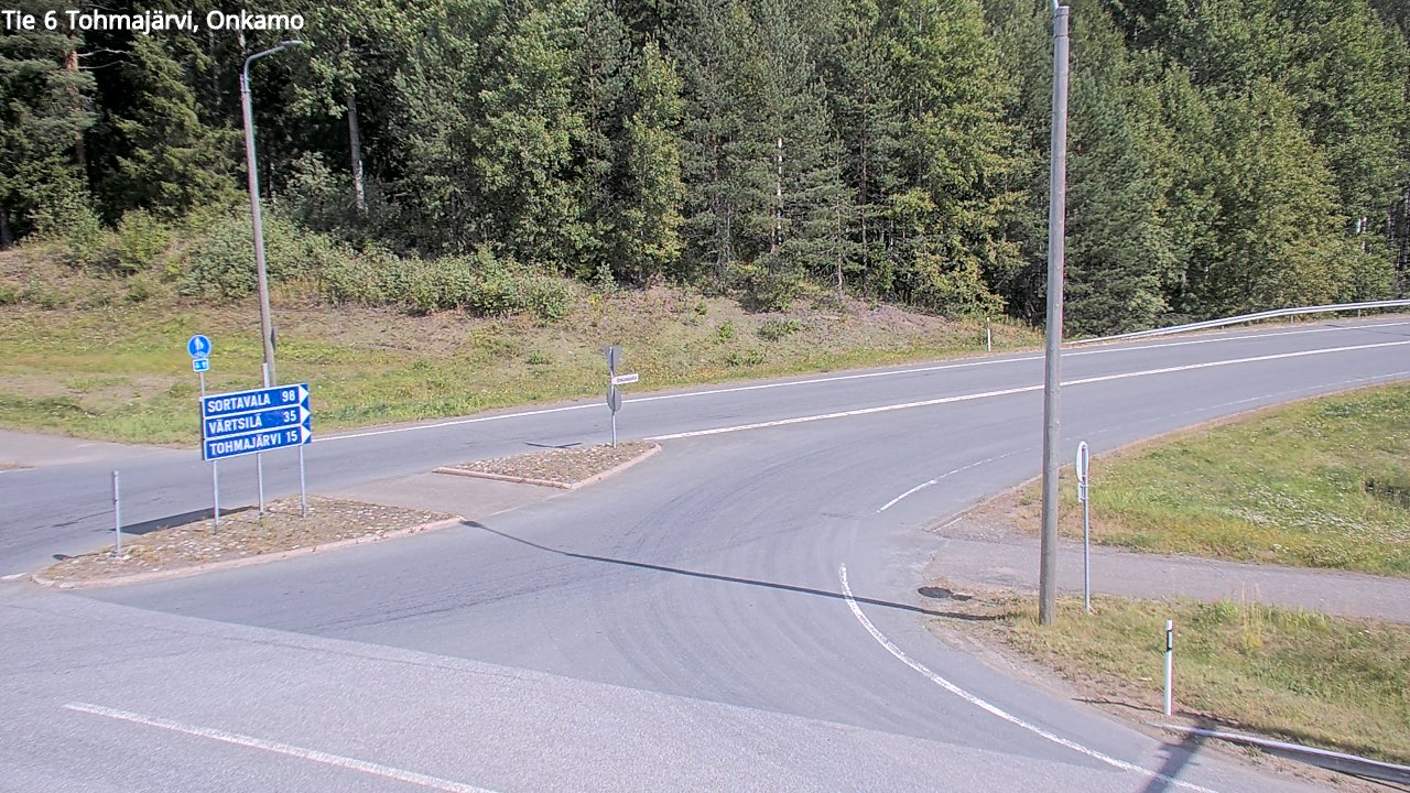Kelikamerat Kuva Tie 6 Tohmajärvi, Onkamo, Tohmajärvi, Pohjois-Karjala