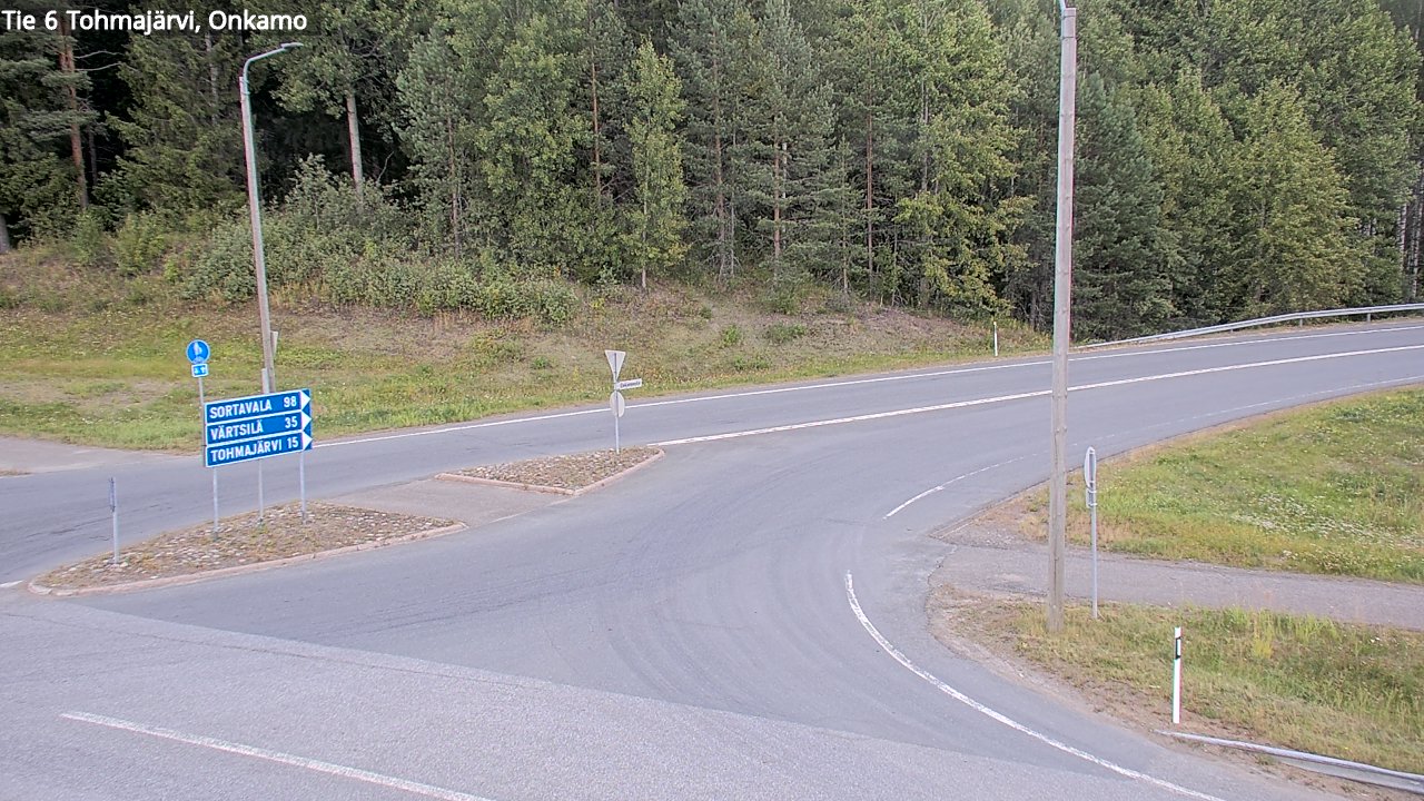 Kelikamerat Kuva Tie 6 Tohmajärvi, Onkamo, Tohmajärvi, Pohjois-Karjala
