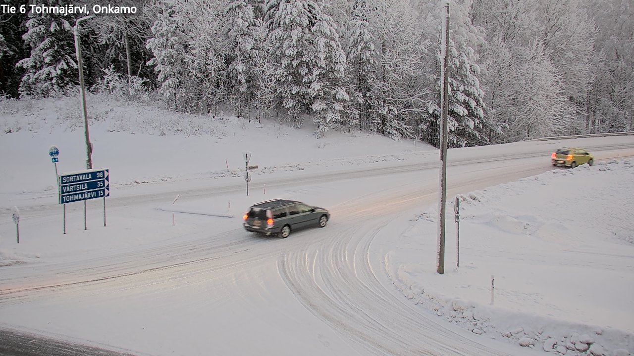 Kelikamerat Kuva Tie 6 Tohmajärvi, Onkamo, Tohmajärvi, Pohjois-Karjala