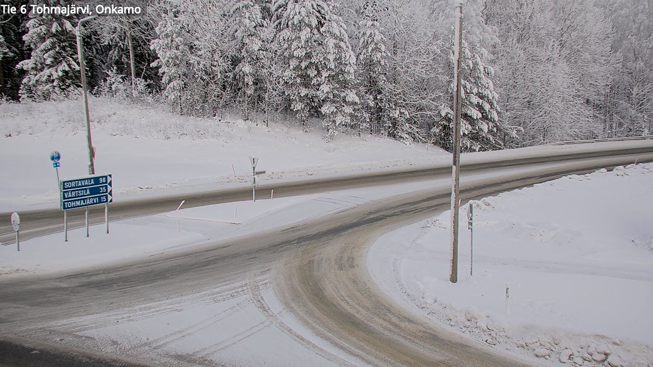 Kelikamerat Kuva Tie 6 Tohmajärvi, Onkamo, Tohmajärvi, Pohjois-Karjala