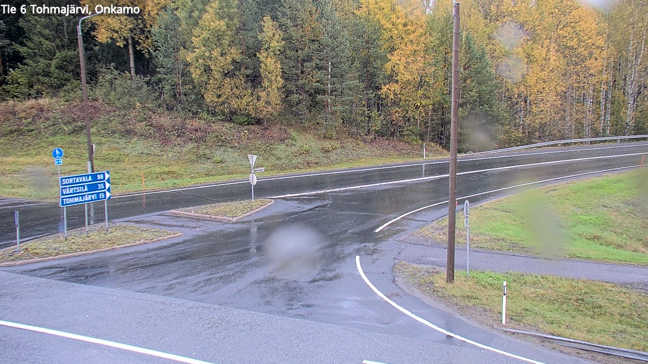 Weather Camera Image Road 6 Tohmajärvi, Onkamo, Tohmajärvi, Pohjois-Karjala