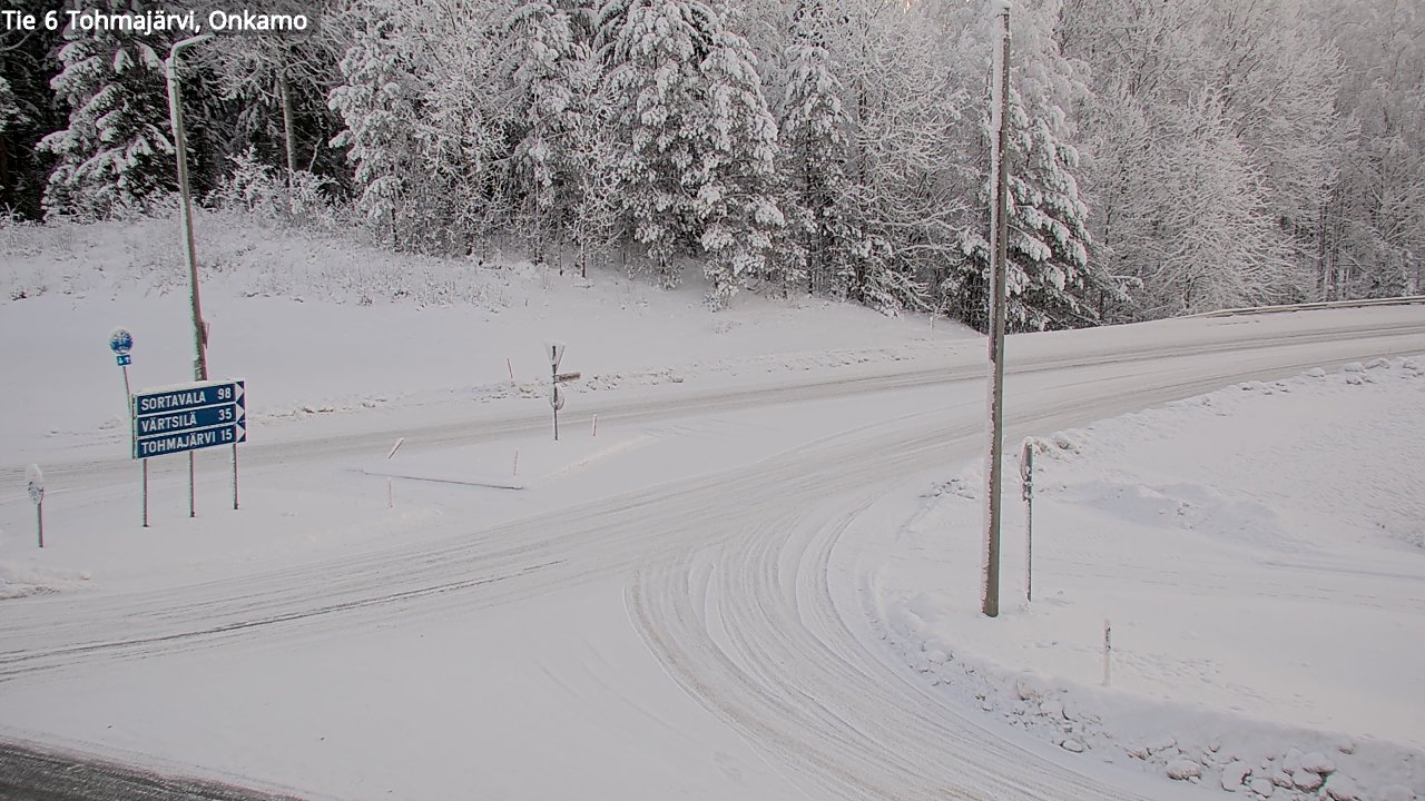 Kelikamerat Kuva Tie 6 Tohmajärvi, Onkamo, Tohmajärvi, Pohjois-Karjala
