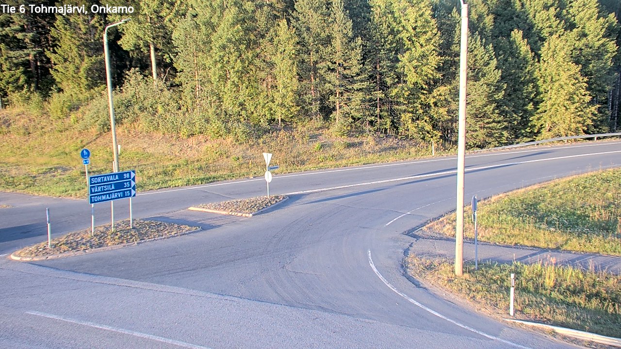 Kelikamerat Kuva Tie 6 Tohmajärvi, Onkamo, Tohmajärvi, Pohjois-Karjala