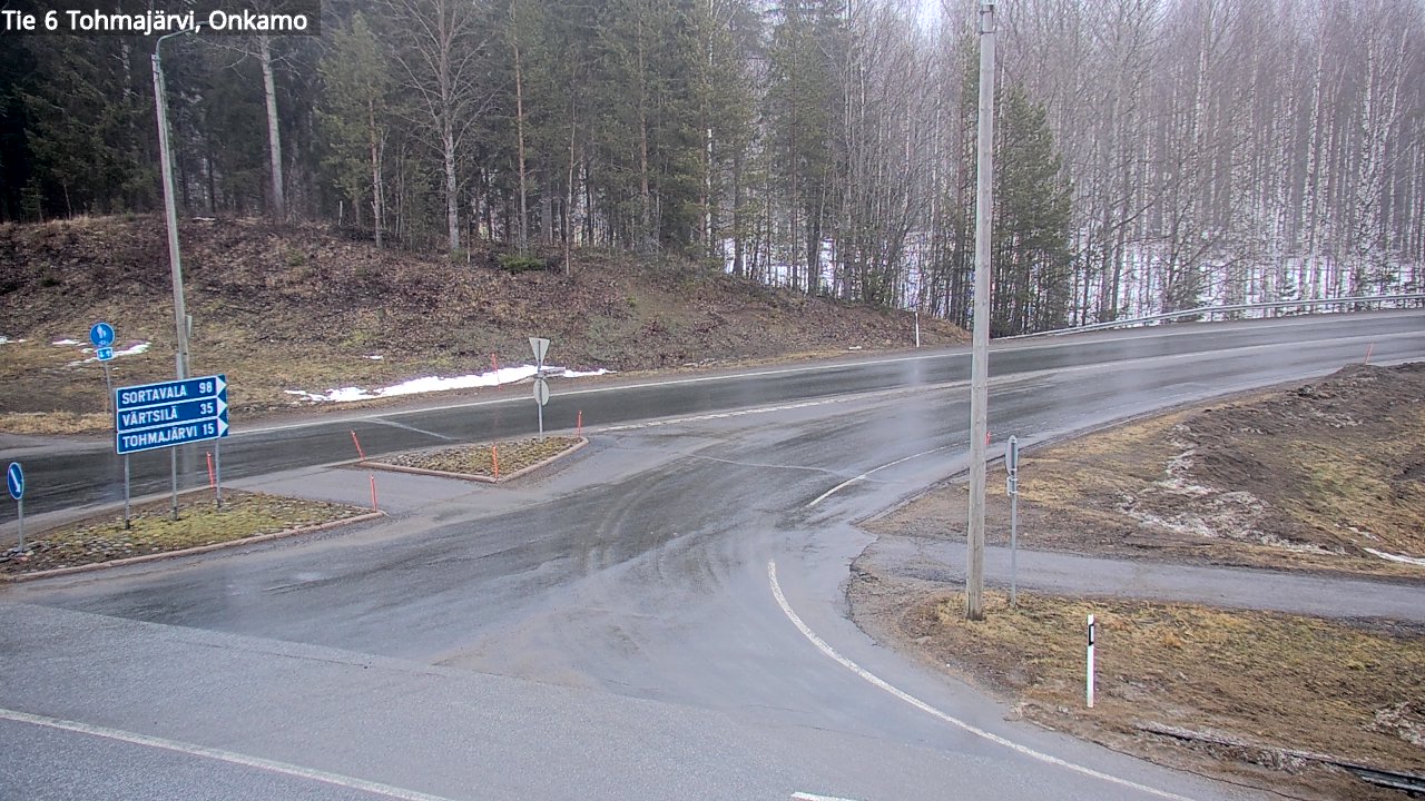 Kelikamerat Kuva Tie 6 Tohmajärvi, Onkamo, Tohmajärvi, Pohjois-Karjala