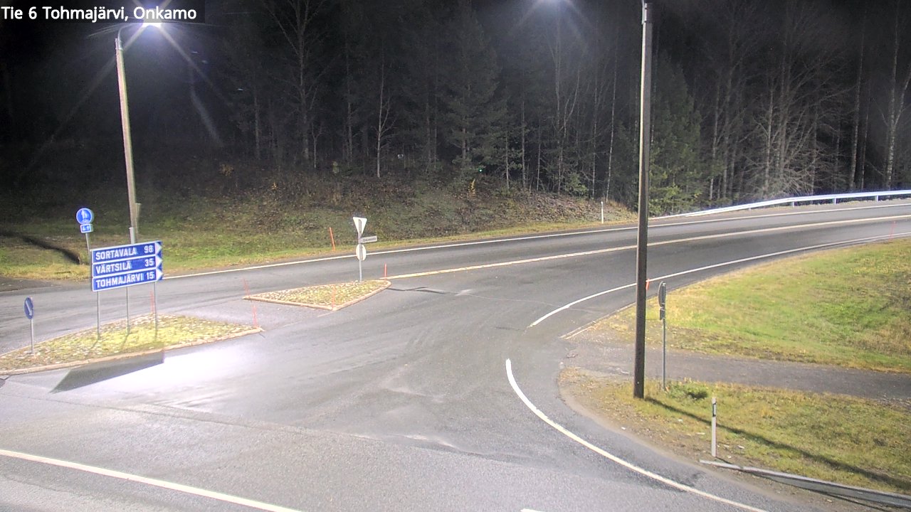 Kelikamerat Kuva Tie 6 Tohmajärvi, Onkamo, Tohmajärvi, Pohjois-Karjala