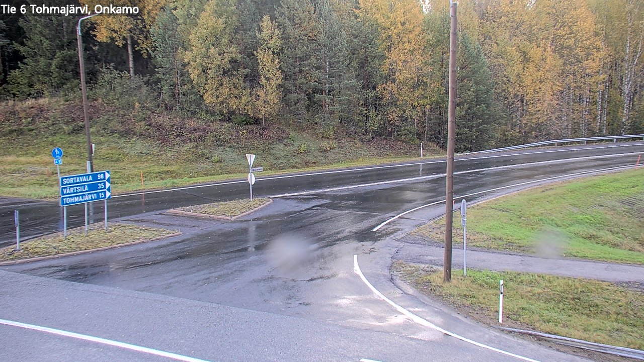 Weather Camera Image Road 6 Tohmajärvi, Onkamo, Tohmajärvi, Pohjois-Karjala