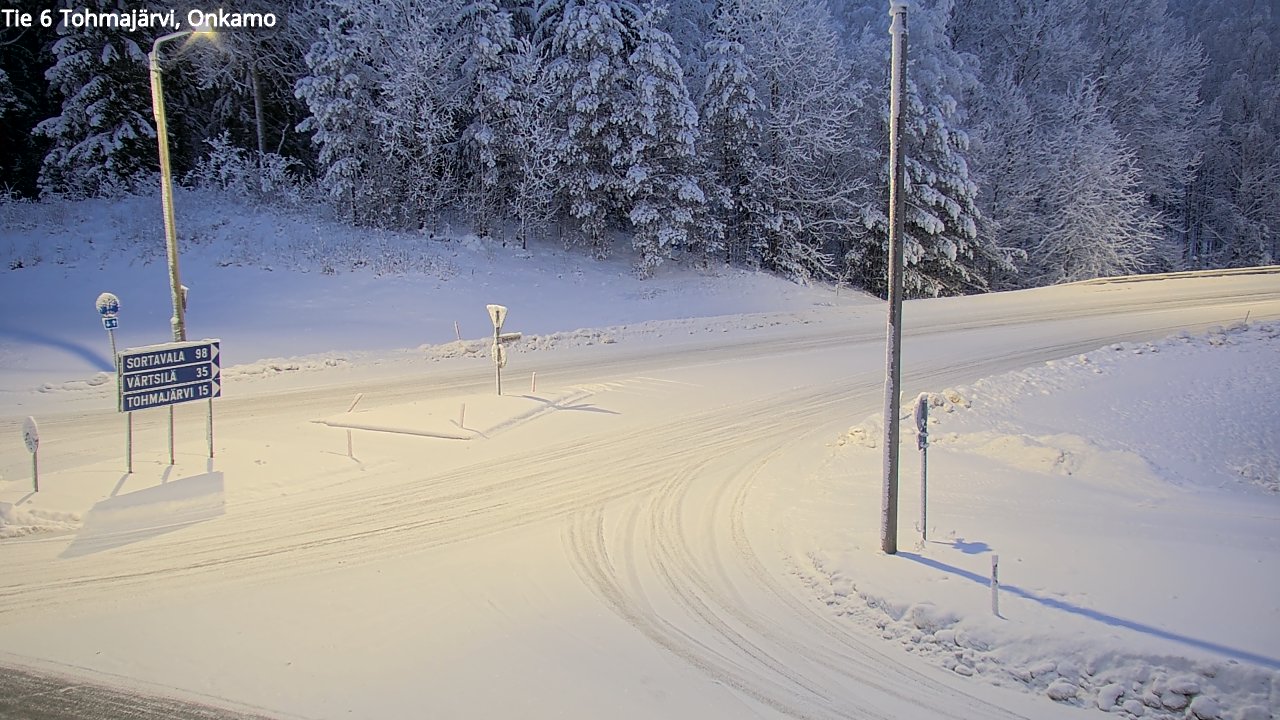 Kelikamerat Kuva Tie 6 Tohmajärvi, Onkamo, Tohmajärvi, Pohjois-Karjala