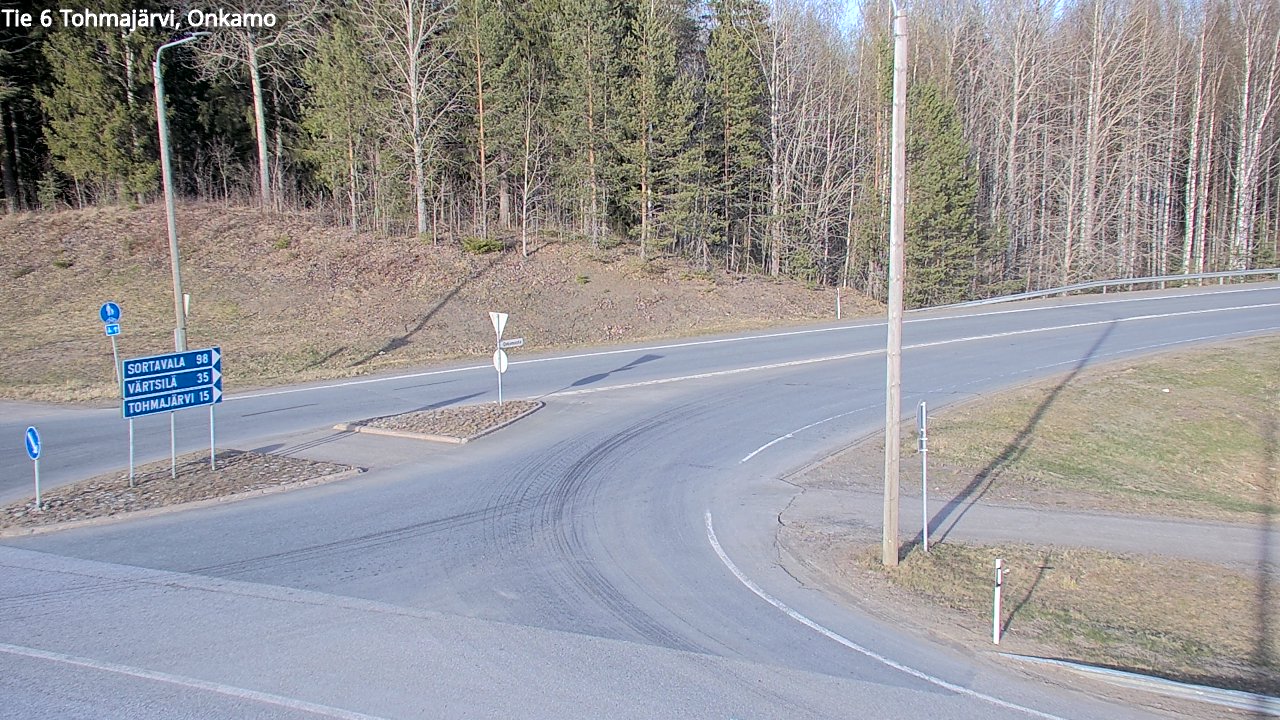 Weather Camera Image Road 6 Tohmajärvi, Onkamo, Tohmajärvi, Pohjois-Karjala