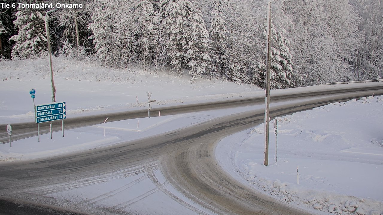 Kelikamerat Kuva Tie 6 Tohmajärvi, Onkamo, Tohmajärvi, Pohjois-Karjala