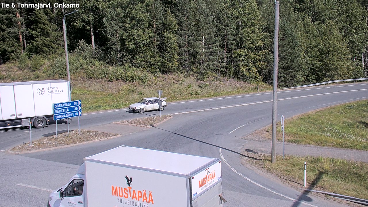Kelikamerat Kuva Tie 6 Tohmajärvi, Onkamo, Tohmajärvi, Pohjois-Karjala