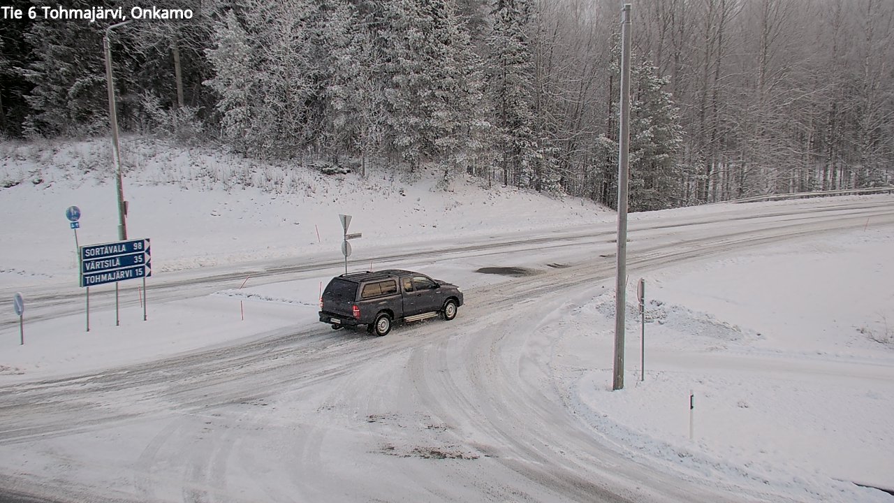 Kelikamerat Kuva Tie 6 Tohmajärvi, Onkamo, Tohmajärvi, Pohjois-Karjala