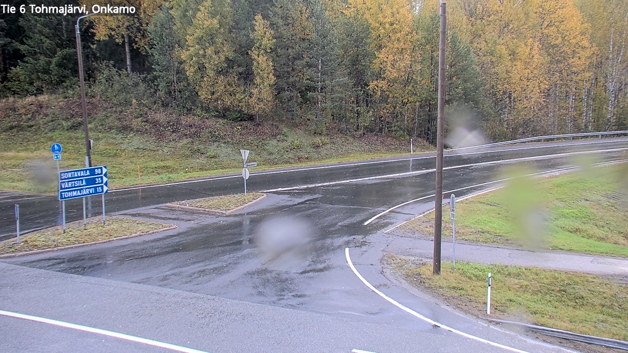 Weather Camera Image Road 6 Tohmajärvi, Onkamo, Tohmajärvi, Pohjois-Karjala