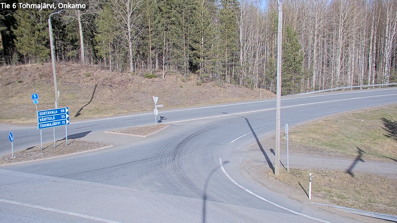 Weather Camera Image Road 6 Tohmajärvi, Onkamo, Tohmajärvi, Pohjois-Karjala