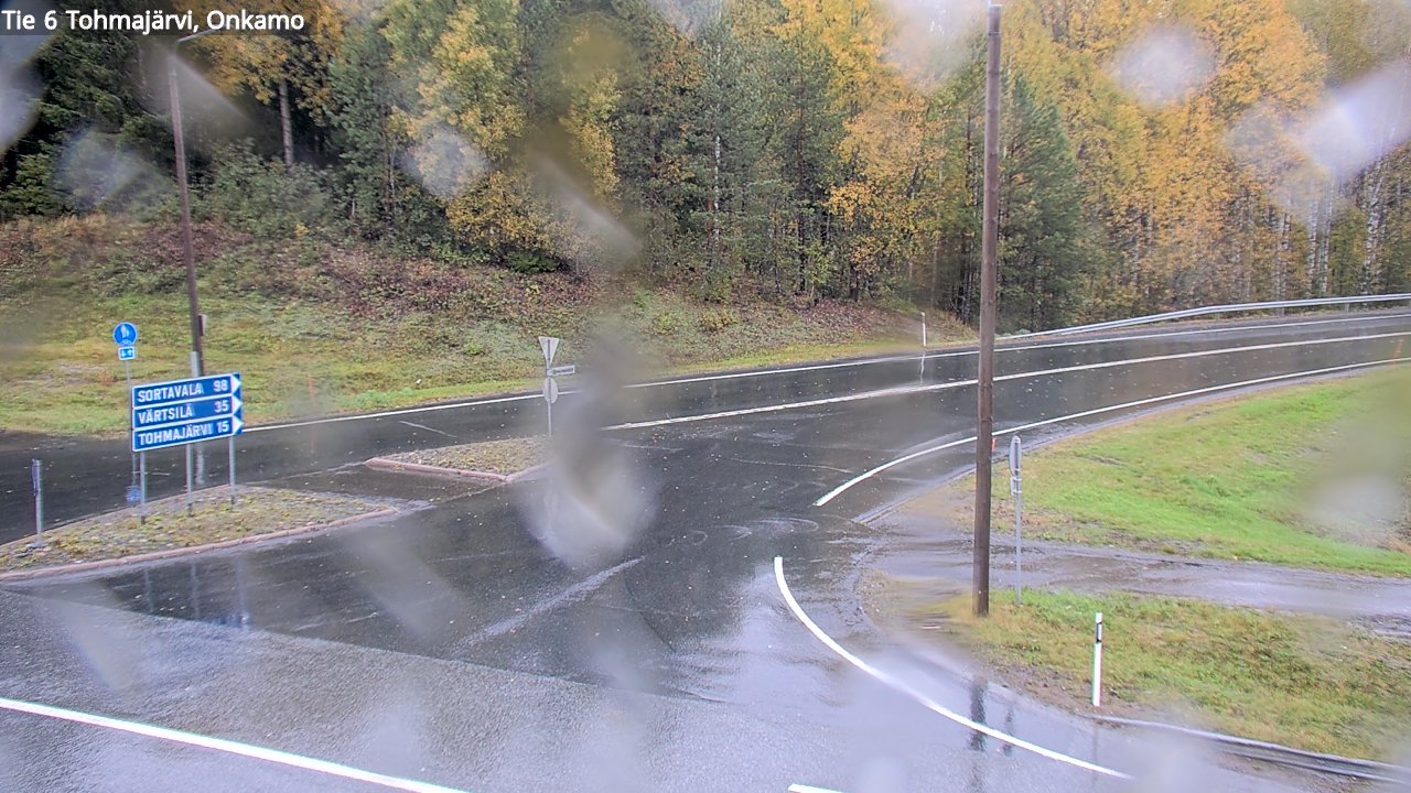 Weather Camera Image Road 6 Tohmajärvi, Onkamo, Tohmajärvi, Pohjois-Karjala