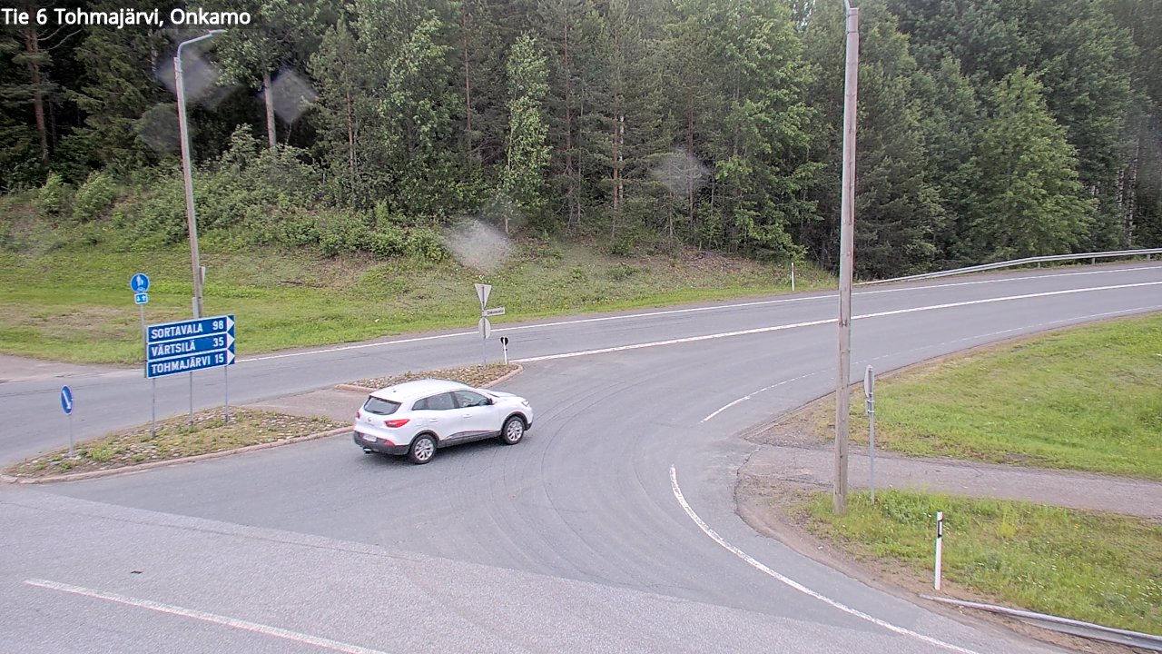 Weather Camera Image Road 6 Tohmajärvi, Onkamo, Tohmajärvi, Pohjois-Karjala