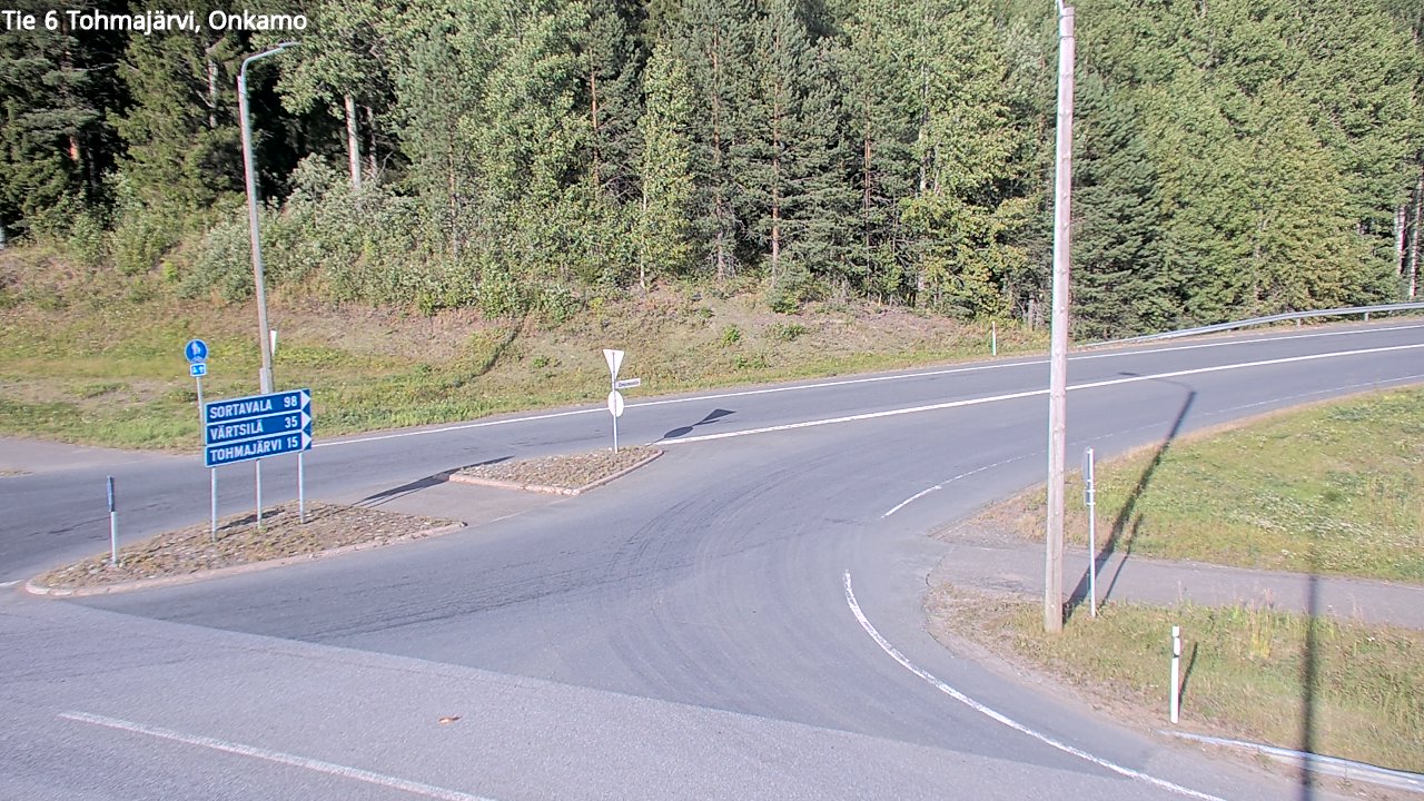 Kelikamerat Kuva Tie 6 Tohmajärvi, Onkamo, Tohmajärvi, Pohjois-Karjala