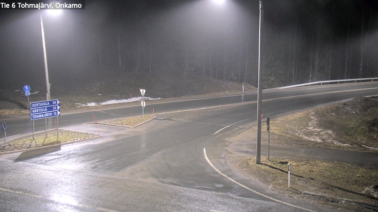 Kelikamerat Kuva Tie 6 Tohmajärvi, Onkamo, Tohmajärvi, Pohjois-Karjala