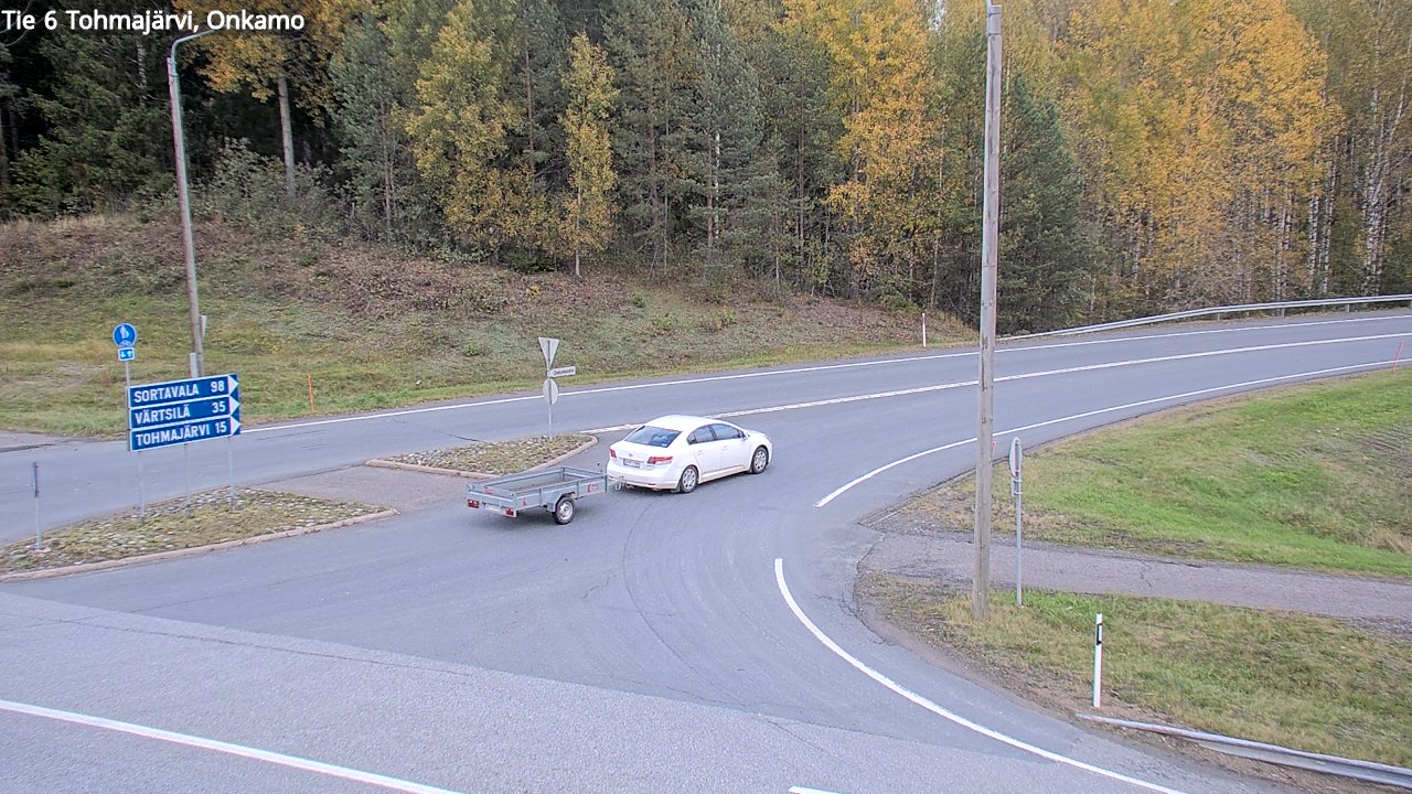 Kelikamerat Kuva Tie 6 Tohmajärvi, Onkamo, Tohmajärvi, Pohjois-Karjala